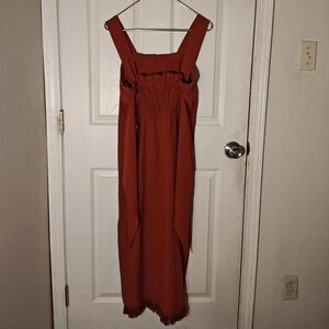 Max Mara Deep Burnt Orange Dress